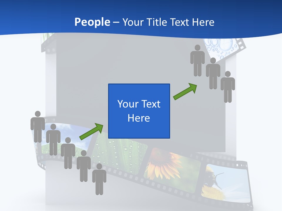 Empty Tape Film PowerPoint Template