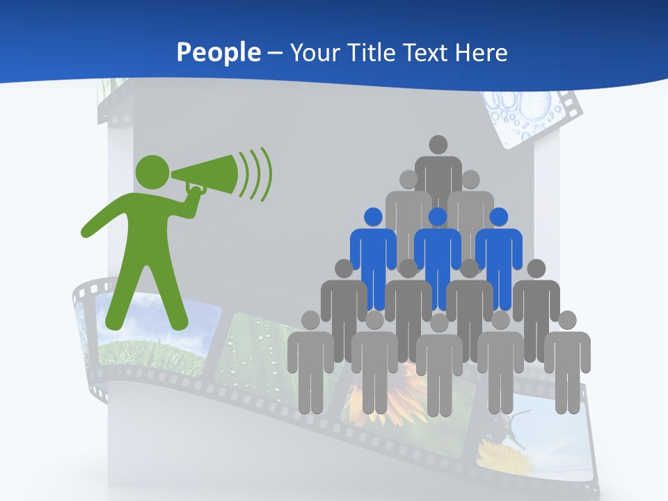 Empty Tape Film PowerPoint Template