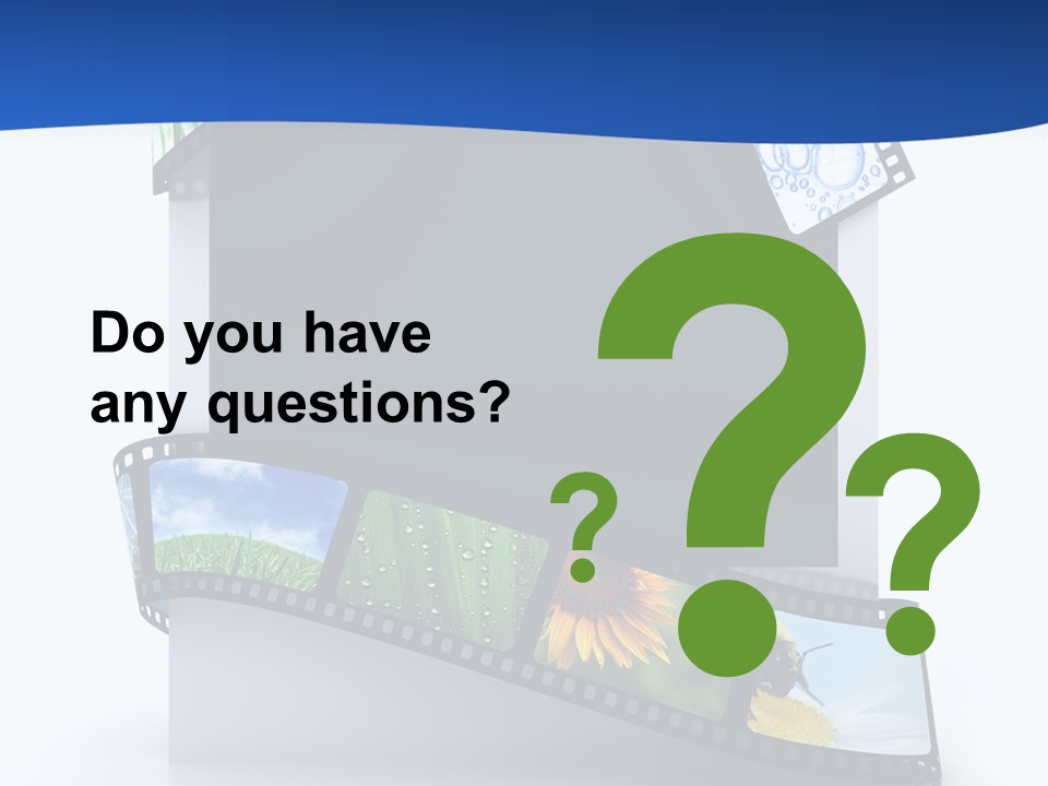 Empty Tape Film PowerPoint Template