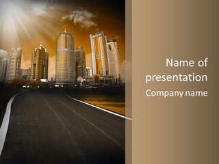 High Fly Travel PowerPoint Template