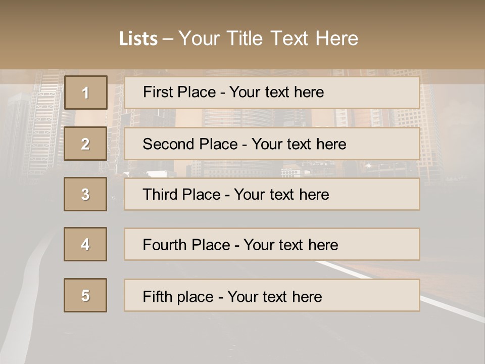 High Fly Travel PowerPoint Template