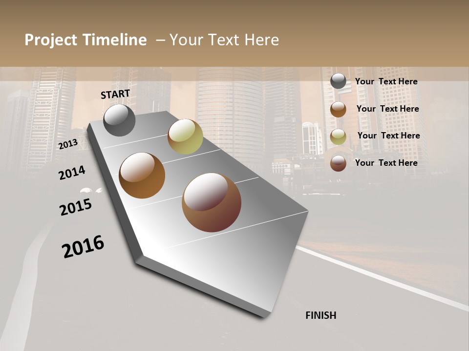 High Fly Travel PowerPoint Template
