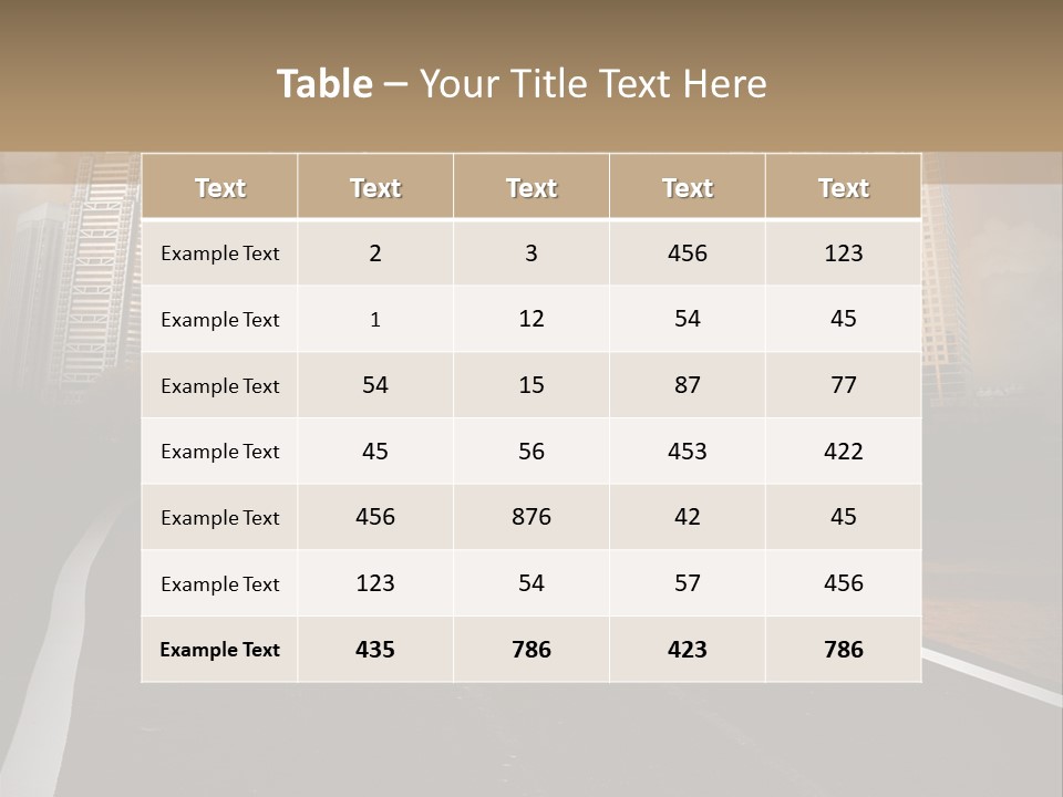 High Fly Travel PowerPoint Template