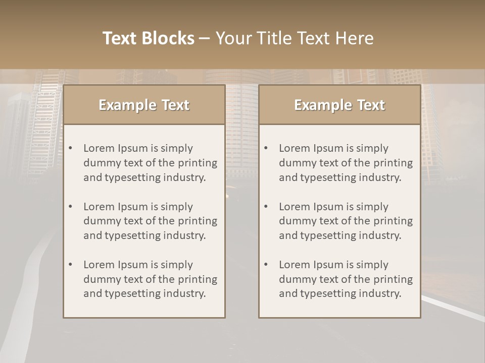 High Fly Travel PowerPoint Template