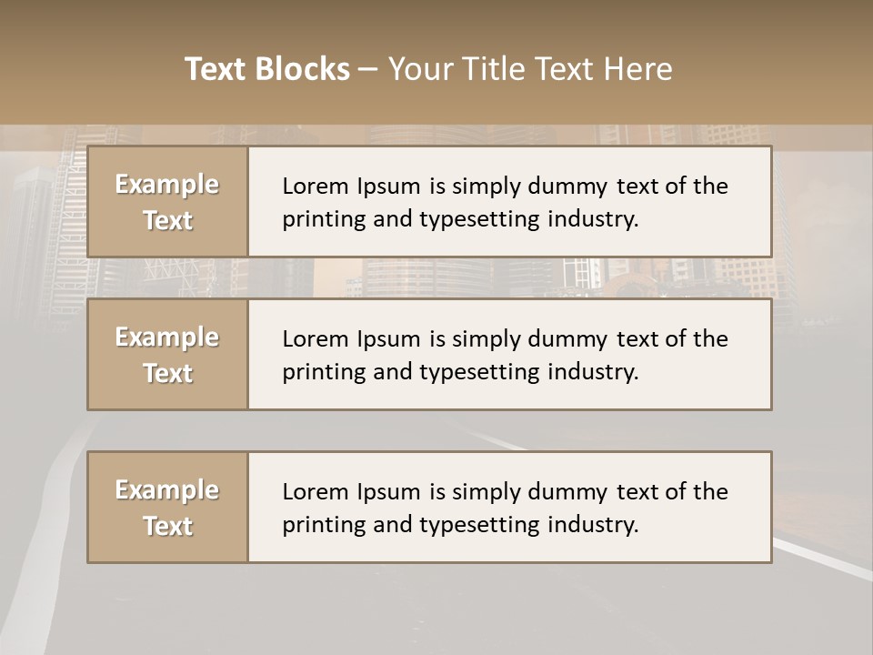 High Fly Travel PowerPoint Template