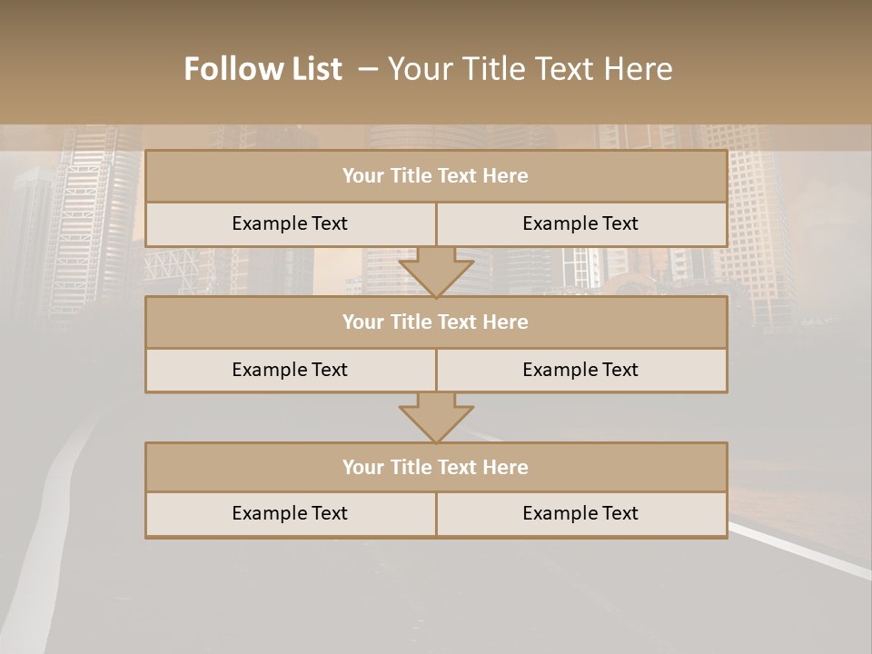 High Fly Travel PowerPoint Template