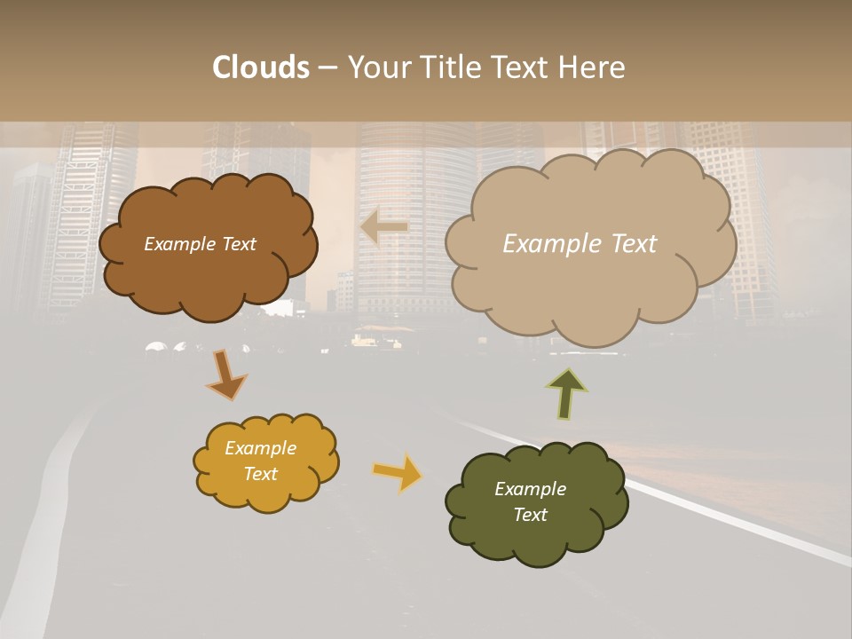 High Fly Travel PowerPoint Template