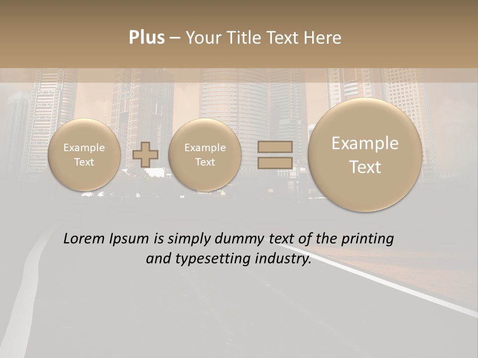 High Fly Travel PowerPoint Template