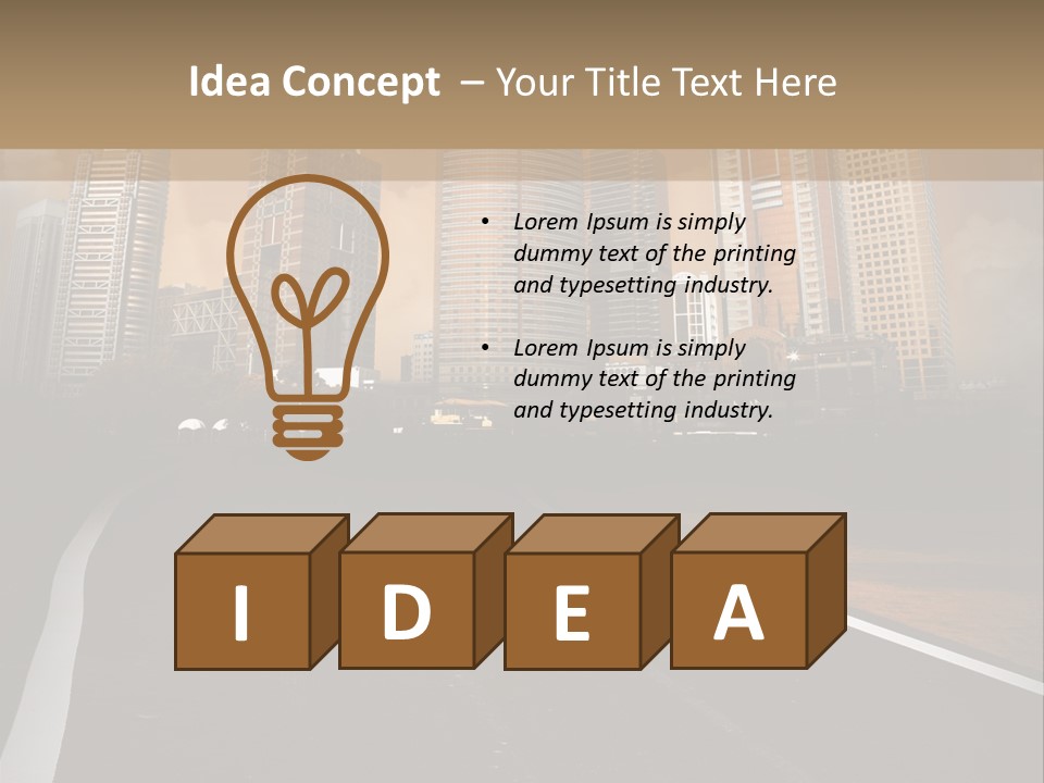 High Fly Travel PowerPoint Template