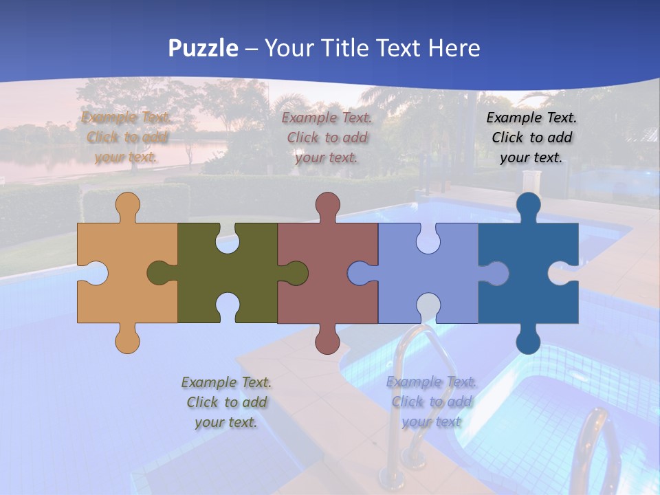 Season Spa Ocean PowerPoint Template