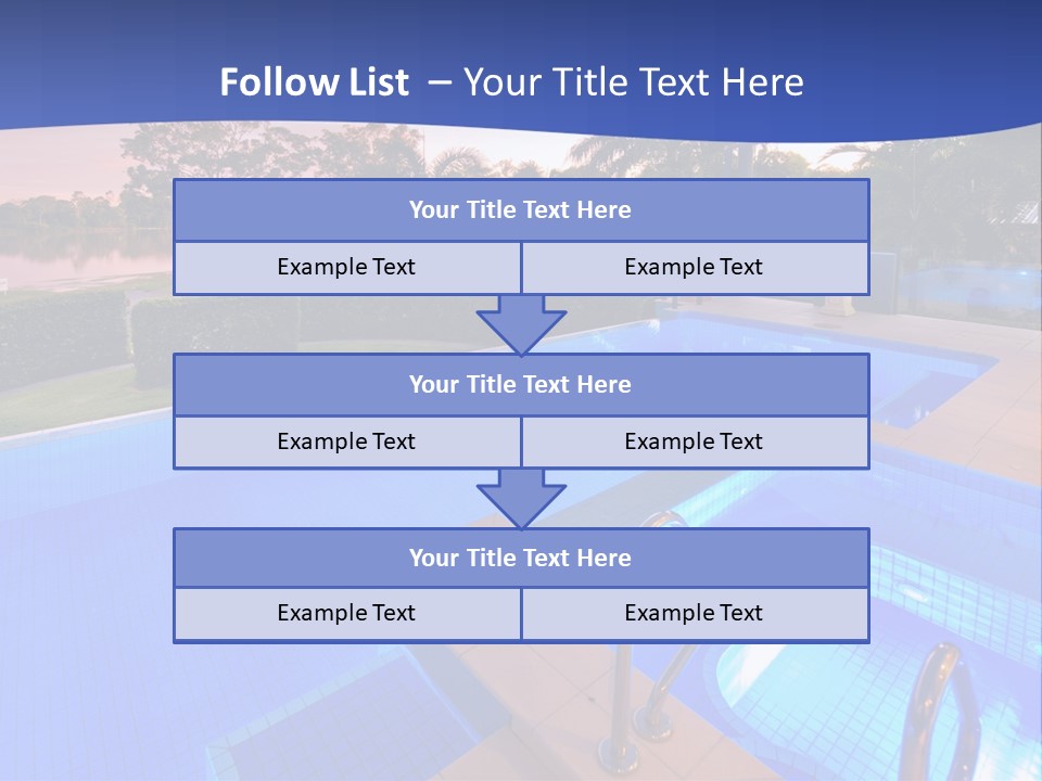 Season Spa Ocean PowerPoint Template