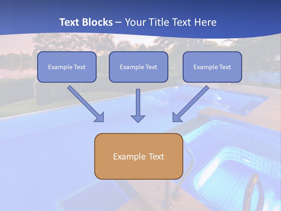 Season Spa Ocean PowerPoint Template
