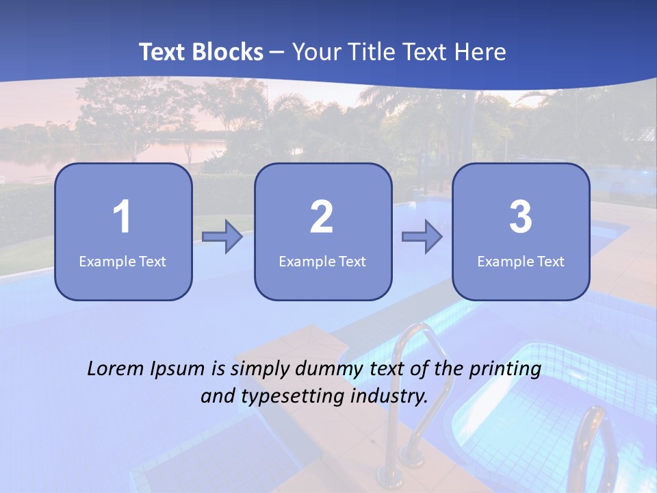 Season Spa Ocean PowerPoint Template