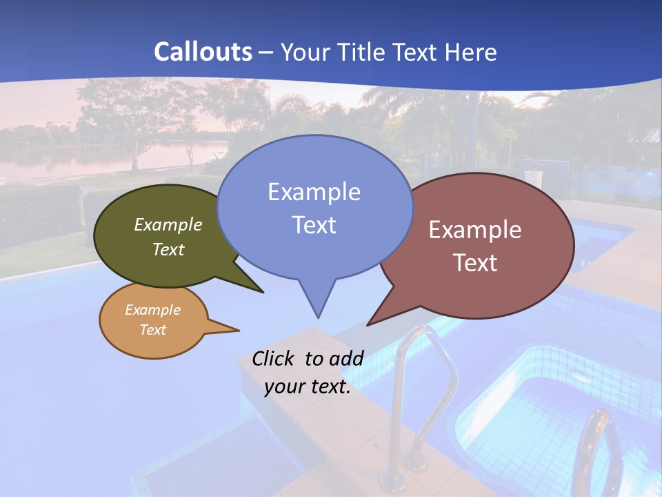 Season Spa Ocean PowerPoint Template