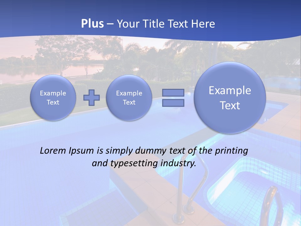 Season Spa Ocean PowerPoint Template