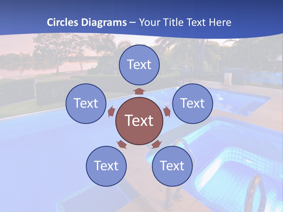 Season Spa Ocean PowerPoint Template