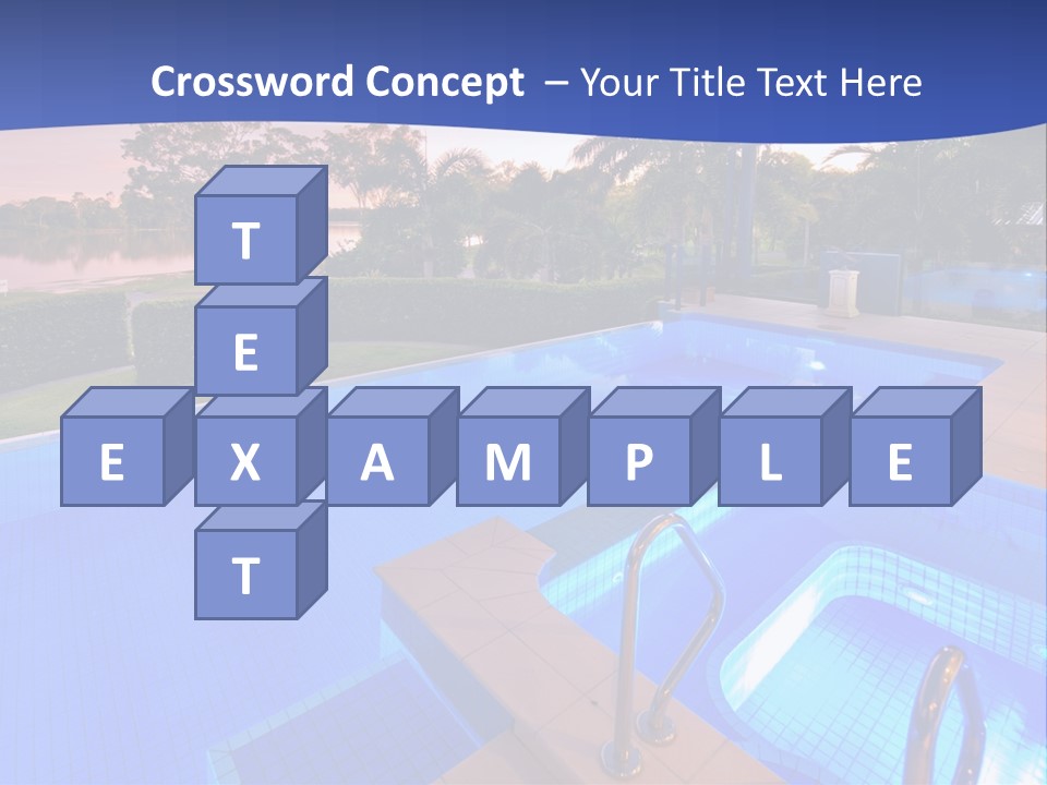 Season Spa Ocean PowerPoint Template