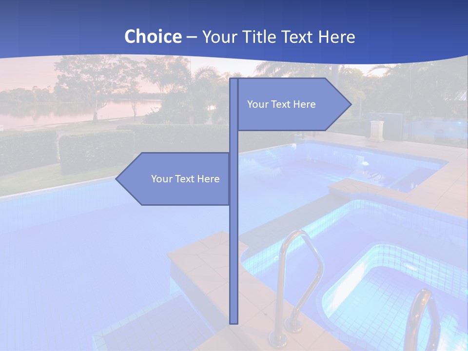 Season Spa Ocean PowerPoint Template