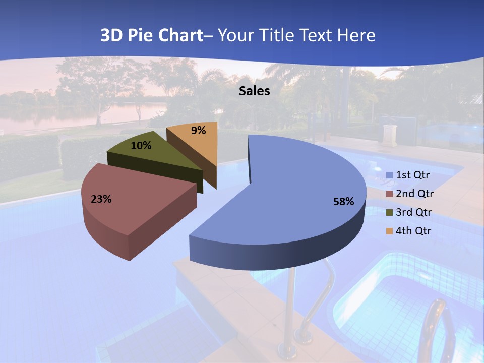 Season Spa Ocean PowerPoint Template
