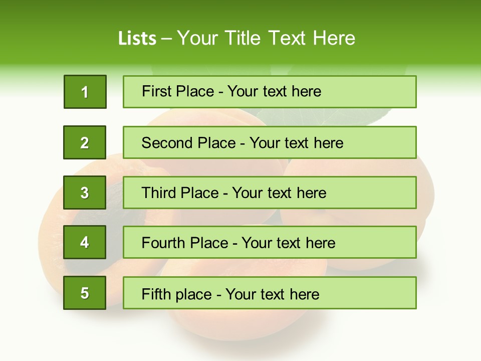 Nutrition Palatable Vitamins PowerPoint Template