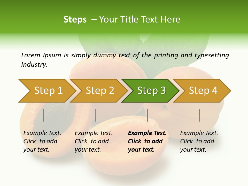 Nutrition Palatable Vitamins PowerPoint Template