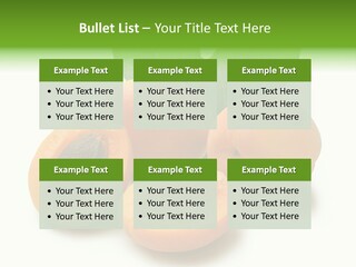 Nutrition Palatable Vitamins PowerPoint Template