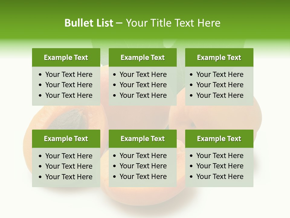 Nutrition Palatable Vitamins PowerPoint Template