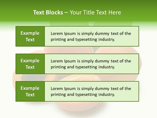 Nutrition Palatable Vitamins PowerPoint Template