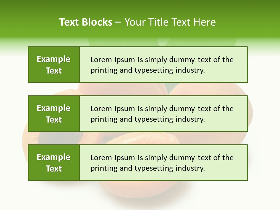 Nutrition Palatable Vitamins PowerPoint Template