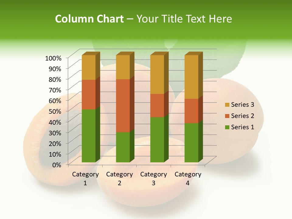 Nutrition Palatable Vitamins PowerPoint Template