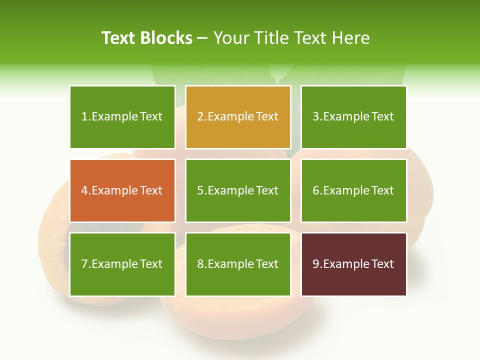 Nutrition Palatable Vitamins PowerPoint Template