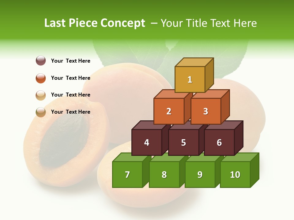 Nutrition Palatable Vitamins PowerPoint Template