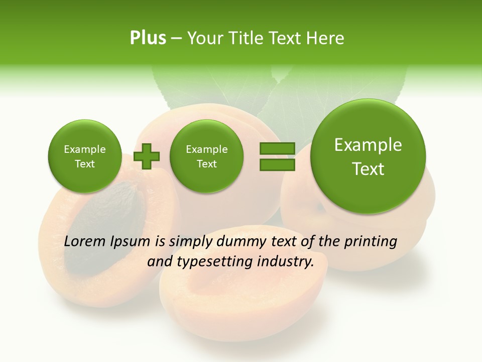 Nutrition Palatable Vitamins PowerPoint Template