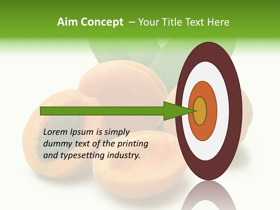Nutrition Palatable Vitamins PowerPoint Template
