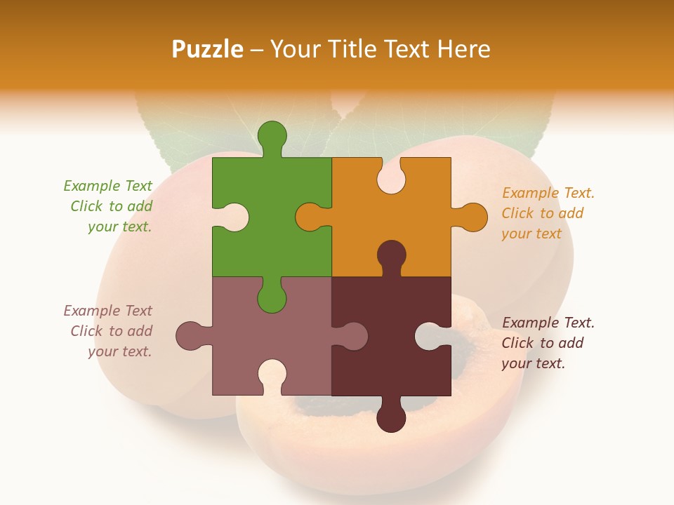 Sweet Still Life Yellow PowerPoint Template