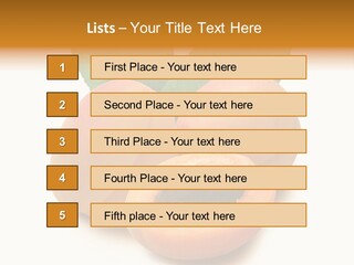 Sweet Still Life Yellow PowerPoint Template
