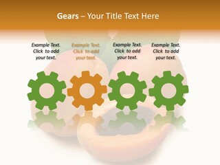 Sweet Still Life Yellow PowerPoint Template