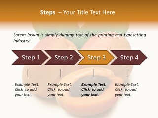 Sweet Still Life Yellow PowerPoint Template