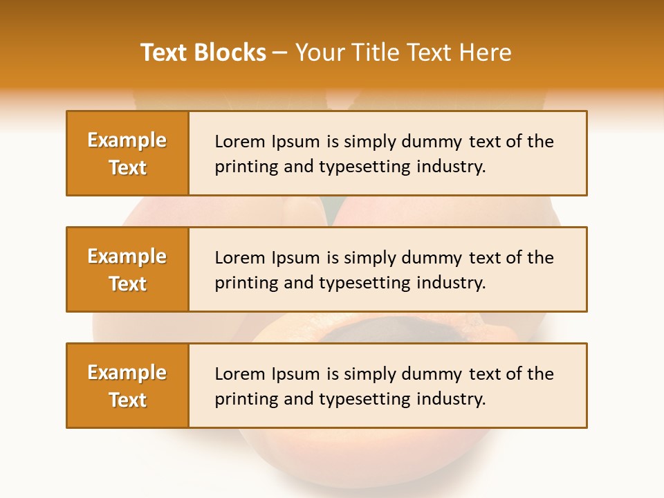 Sweet Still Life Yellow PowerPoint Template
