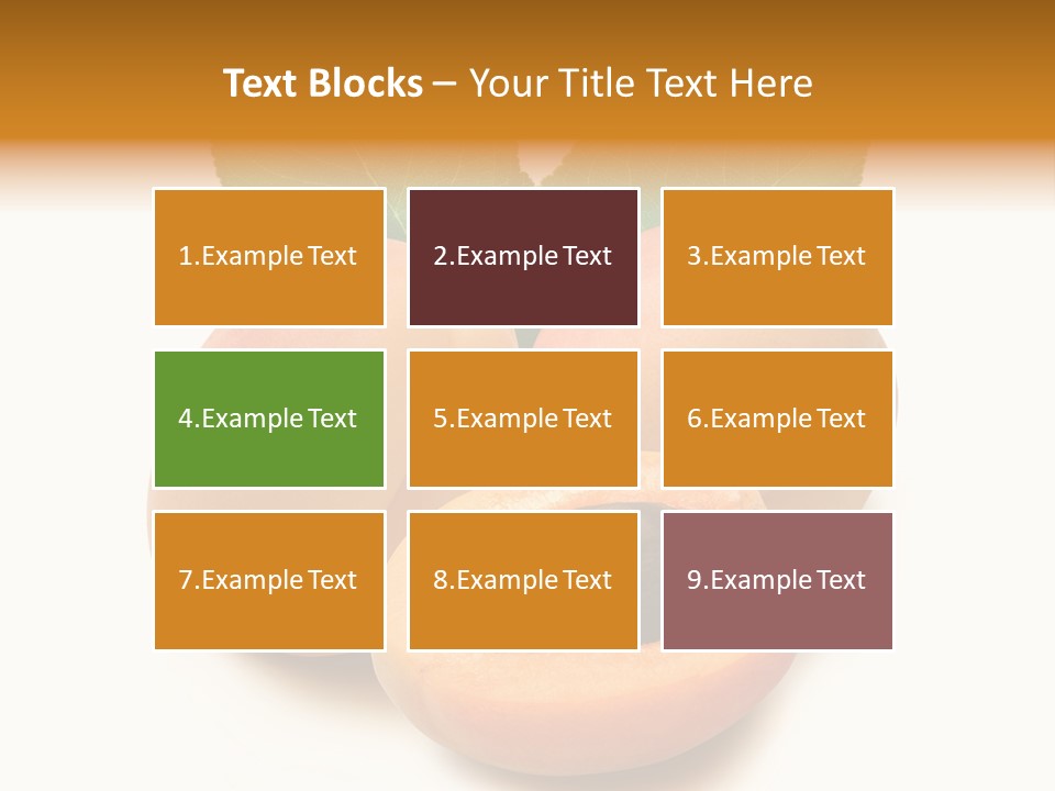 Sweet Still Life Yellow PowerPoint Template