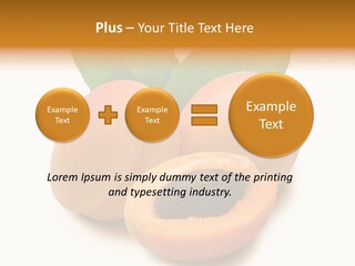 Sweet Still Life Yellow PowerPoint Template