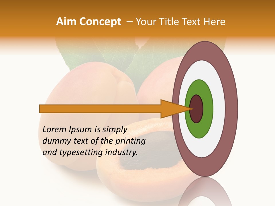 Sweet Still Life Yellow PowerPoint Template