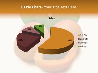 Sweet Still Life Yellow PowerPoint Template