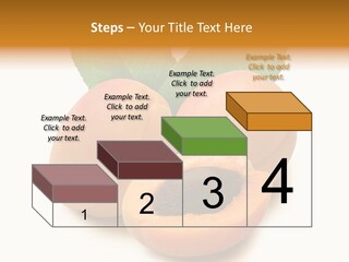 Sweet Still Life Yellow PowerPoint Template