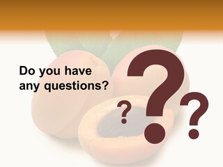 Sweet Still Life Yellow PowerPoint Template