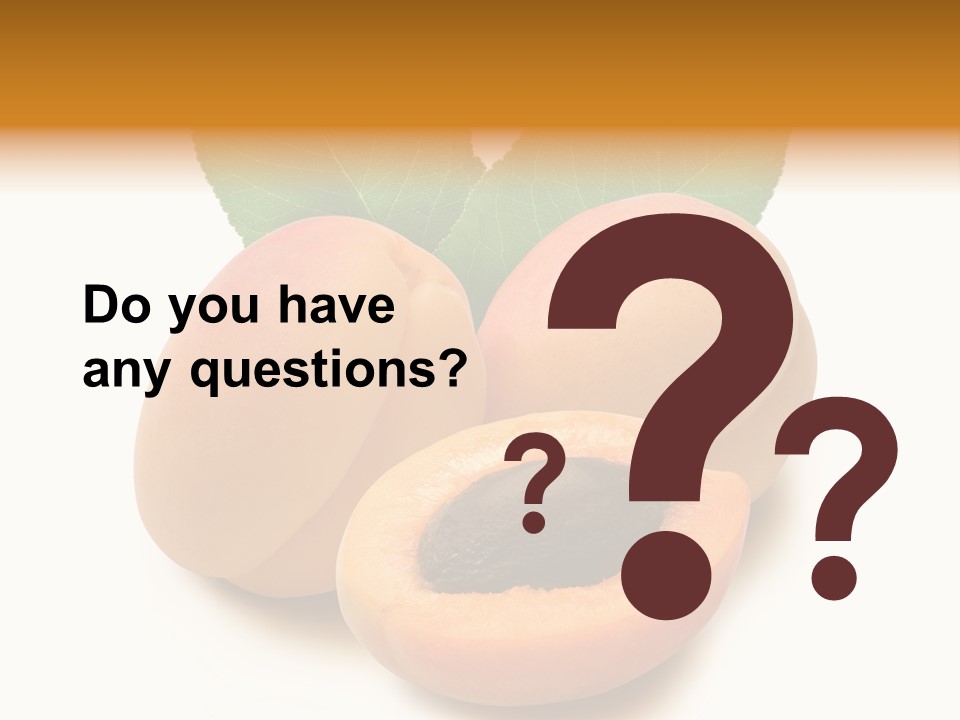 Sweet Still Life Yellow PowerPoint Template