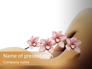 Consumption Form Female PowerPoint Template