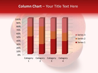 Fruit Meals Peaches PowerPoint Template