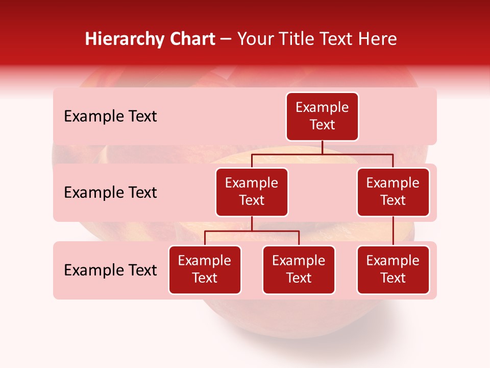 Fruit Meals Peaches PowerPoint Template