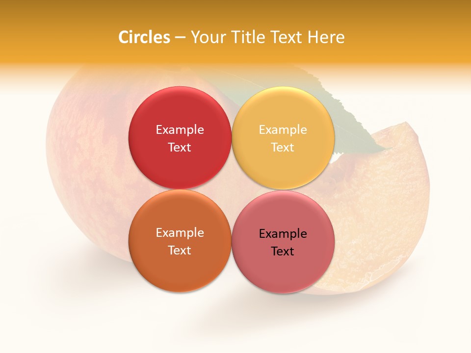 Fruit Red Dinner PowerPoint Template